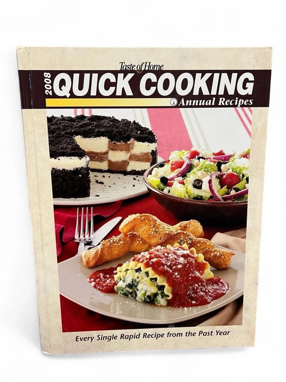 Taste of Home 2008 Quick Cooking Annual Recipes Hardcover Cookbook